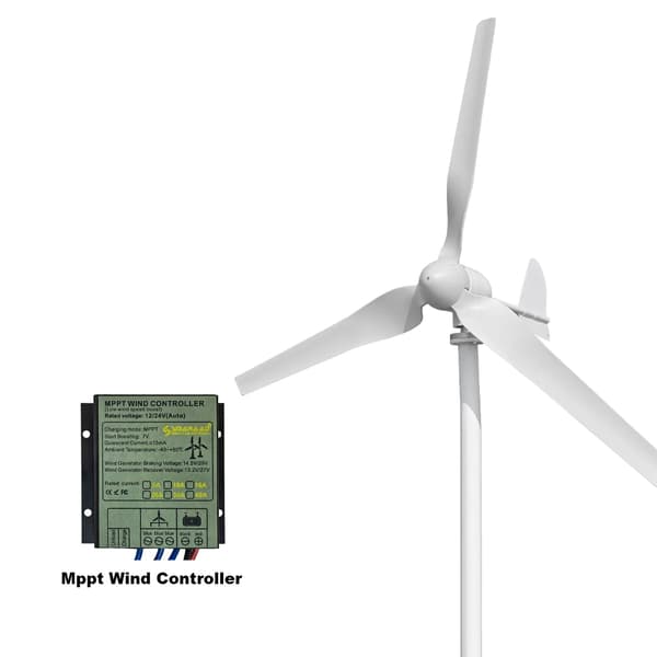 Vindmølle, Høj Effektivitet, Nem Installation,12V-a, Med Mppt-controller, 3000W-e