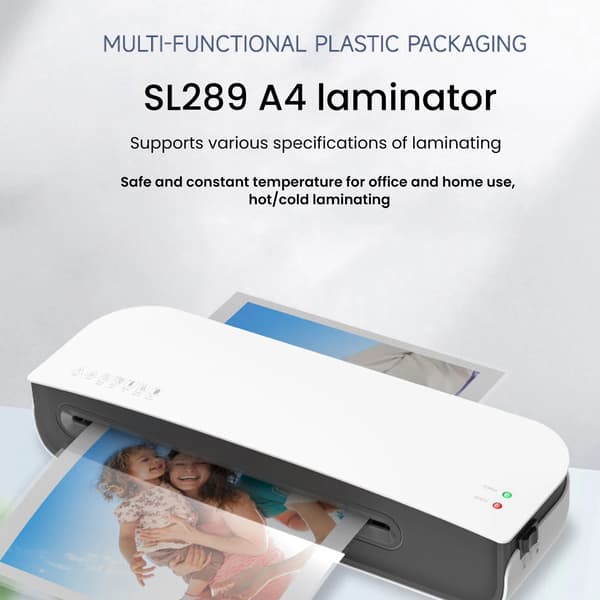 Desktop Laminator, Hot and Cold Lamination, Jam-Release Button,HVID