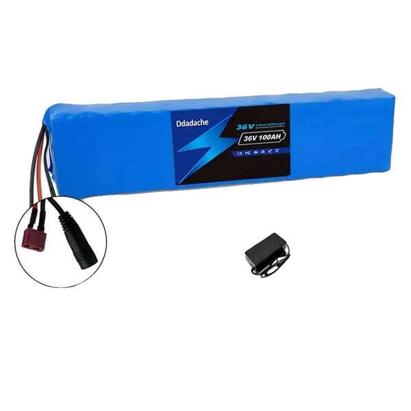 Litiumjonbatteri, 100Ah kapacitet, säkerhetsfunktioner, T-DC