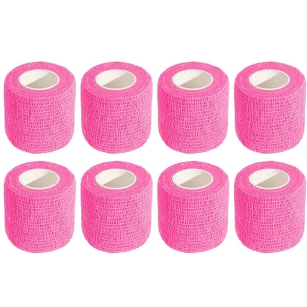 Tattoo Greppskydd, Självhäftande Bandage, Hållbart Material,8PCS Rosa