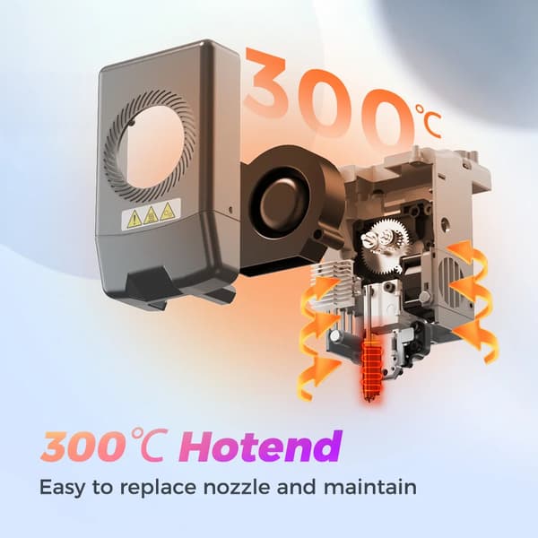 3D-printer, højhastighedsudskrivning, intelligent filament system,AD5X