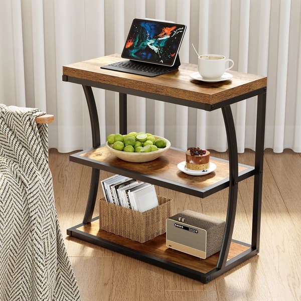 Sidobord, Rustik Design, Hållbar Konstruktion, Brun