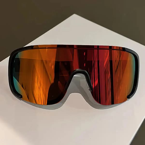 Sportglasögon, Polariserade Linser, UV-Skydd,Röd