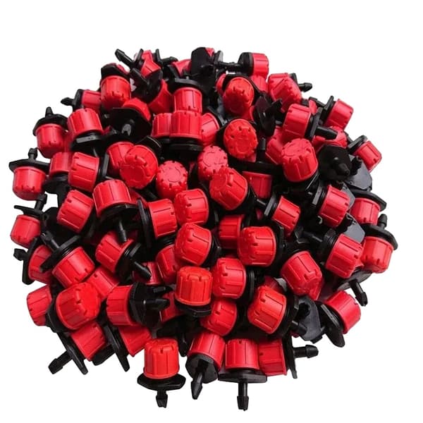 Tiputuskastelusarja, Säädettävät Tiputtajat, Helppo Asennus,100PCs