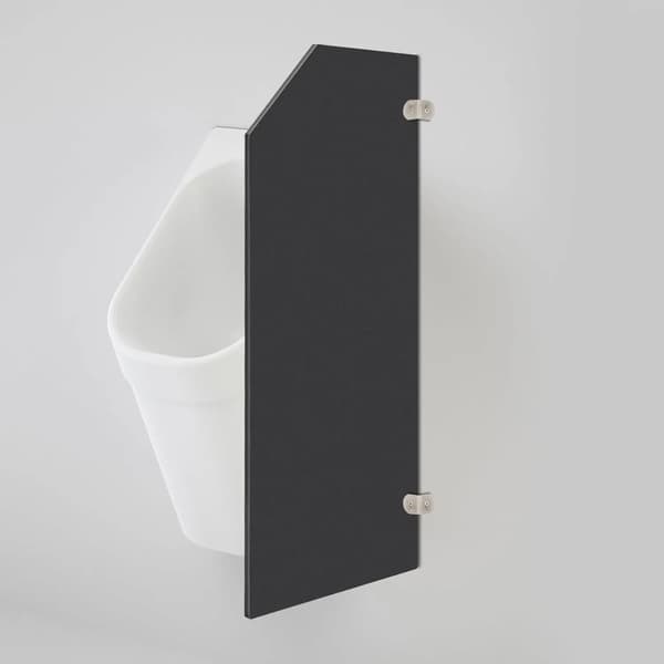 Urinalskillevæg, Væghængt, Pladsbesparende Design,sort