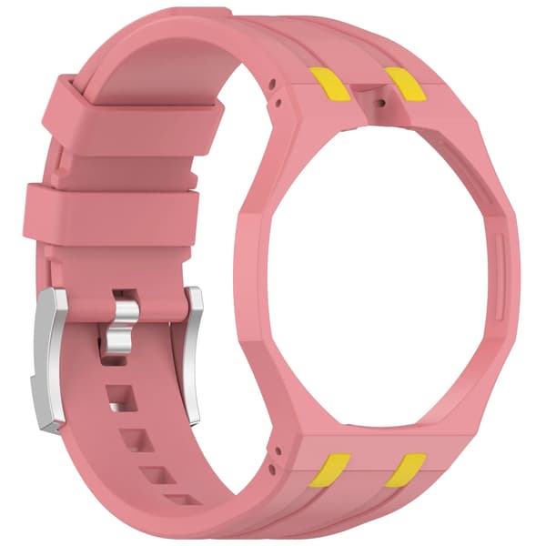 Urkasse Rem, Silikone Materiale, Nem Installation,Til Royal POP, pink gul-12