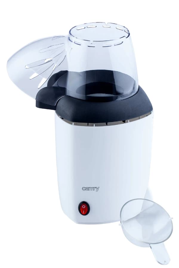 Popcornmaskine, 1200W, varm luft popper,HVID, EU