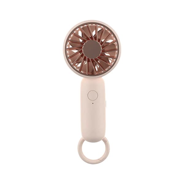 Håndholdt Vifte, USB Genopladelig, Justerbar Luftstrøm,Pink