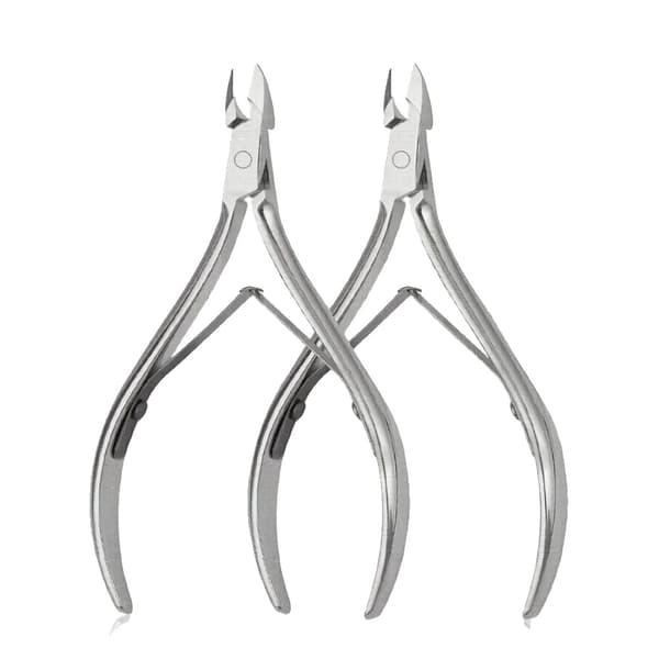Neglebåndssaks, Rustfrit Stål Materiale, Ergonomisk Design,2stk