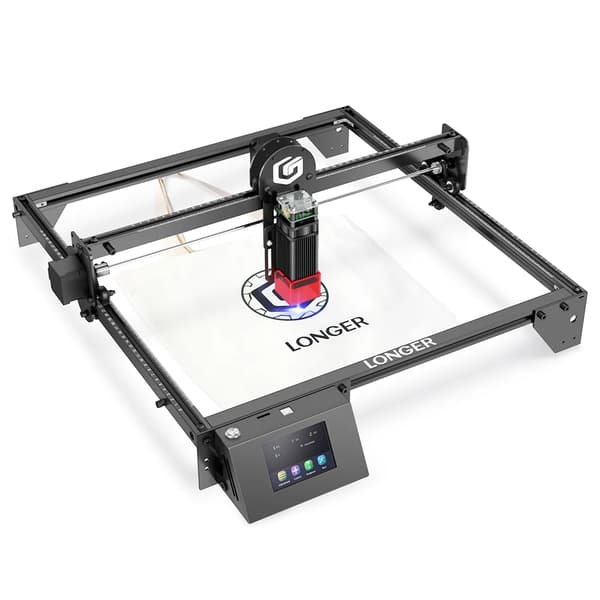 Lasergravør, Touchskærm, Trådløs forbindelse,RAY5 sort, EU