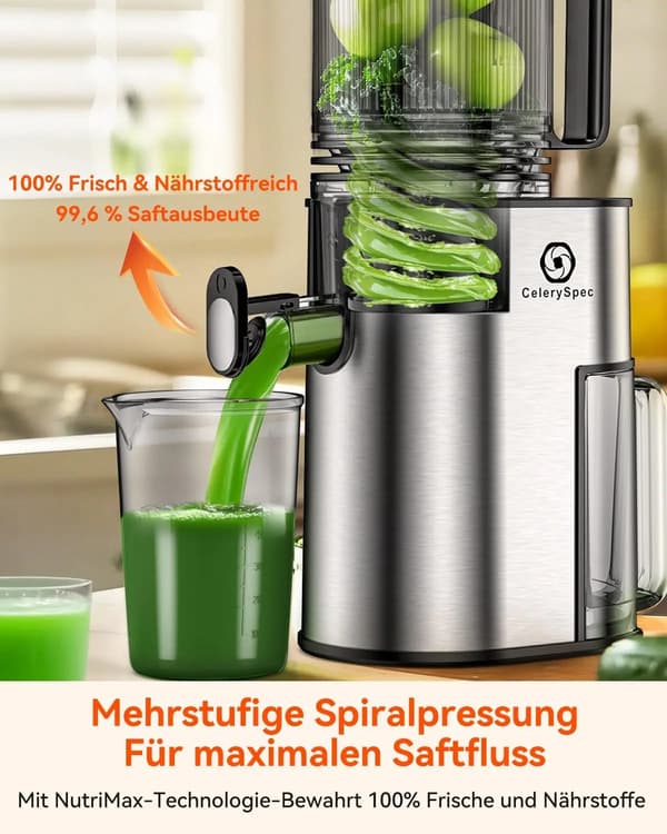 Juicer, 1,8L kapacitet, nem rengøring,EU