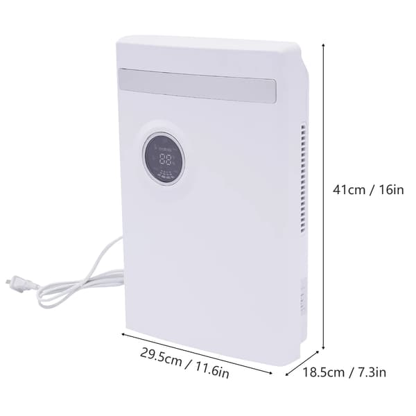 Affugter, 2200ml Vandtank, Energi Effektiv,HVID