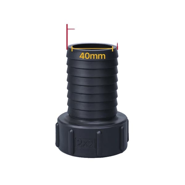 Vattentankadapter, Hållbar Plast, Högtrycks Stöd,50mm