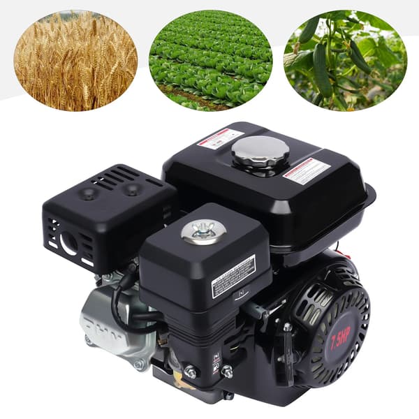 Gasmotor, 4-takts OHV, Høj Effektivitet,sort