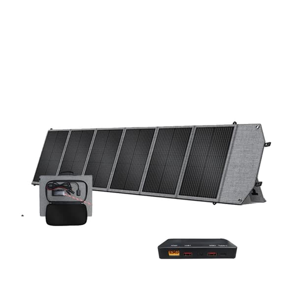 Bärbar Solpanel, Hög Effektivitet, Kompakt Design,SP200 200W