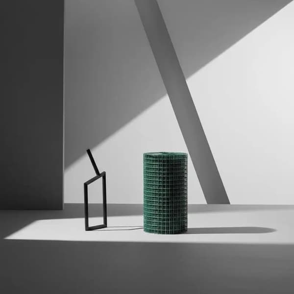 Trådgitter, Galvaniseret Stål, PVC Belagt,Grøn