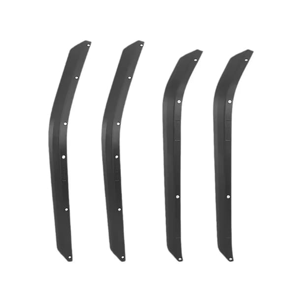 Fender Flares, Förbättrat Skydd, Enkel Installation,svart