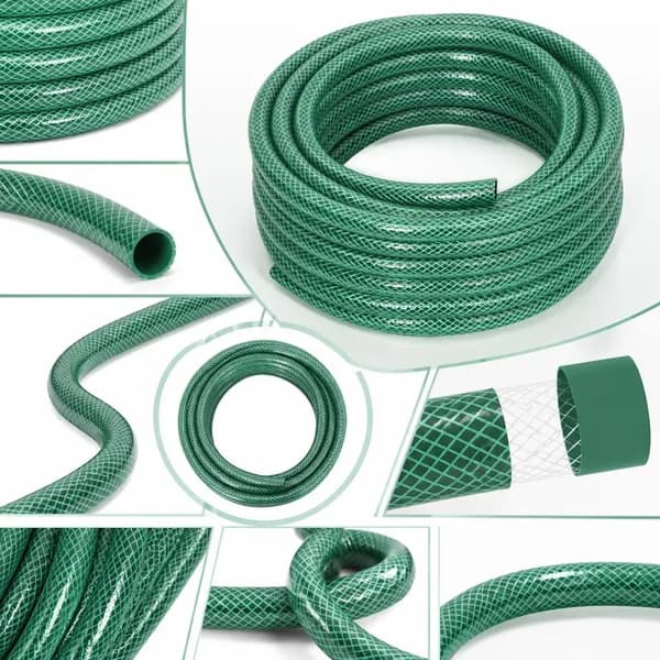 Puutarhaletku, 20M Kestävä PVC, Helppo Puhdistaa,Vert