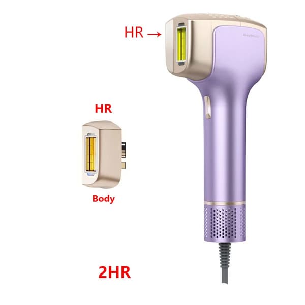Epilator, smertefri hårfjerning, smart hudsensor,2 HR