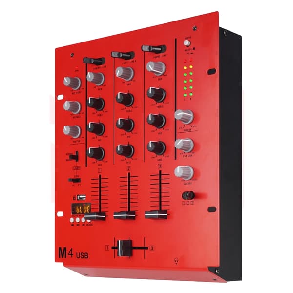 Lydmixer, Bluetooth-streaming, Flere indgangsgrænseflader,RØD