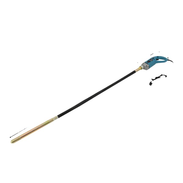 Betonvibrator, 1300W effekt, 1,5m aksel,EU, Blå