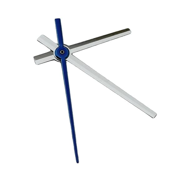 Klockhänder, Luminös Design, Hållbart Material,NEJ.6 silverblå