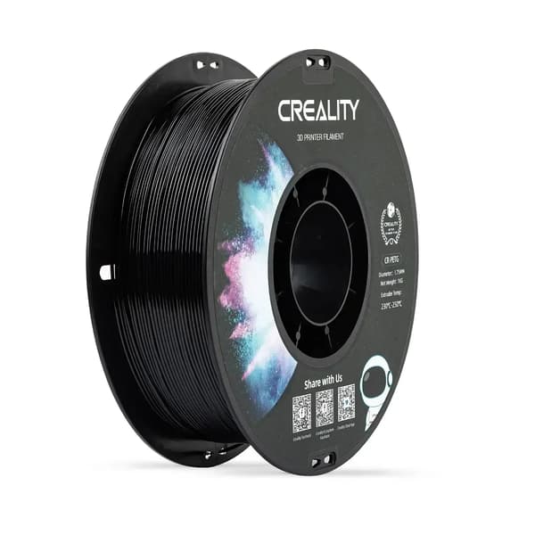 Filament, PETG Material, Fugtbestandig,sort
