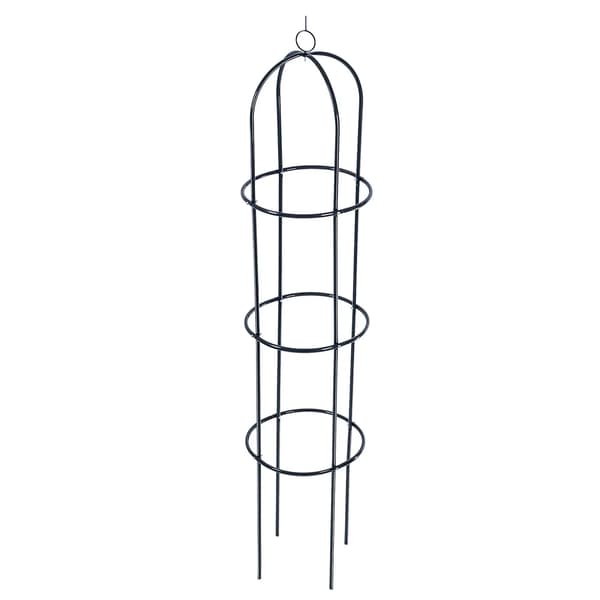Trädgårdsobelisk, Metallkonstruktion, Hållbar Design,GRÅ
