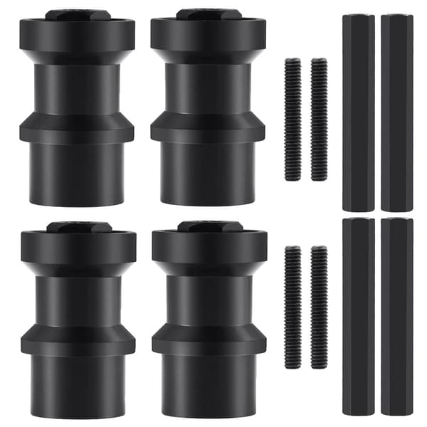 Hex Adapter, Aluminiumlegering, Konverterer Enkelt til Dobbelt Hjul,1Sæt