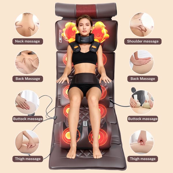 Massagekudde, Värmefunktion, Fullständig Kroppslig Avkoppling,Set A
