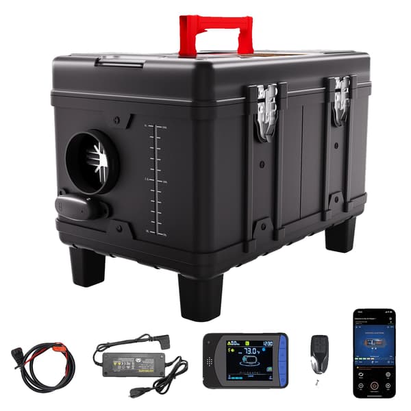 Dieselvarmer, Bluetooth-kontrol, CO-alarm system,8KW