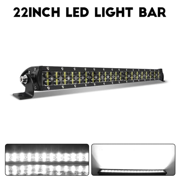 LED Lysbar, Super Lysende Belysning, Holdbar Konstruktion,22 Dobbelt Rækker