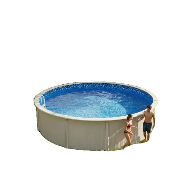 Poolfoder, Hållbar Vinyl, Lätt Montering, Blå