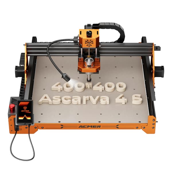 CNC Router Maskin, Modulär Design, Hög Precision,70W, EU-kontakt, 4 S