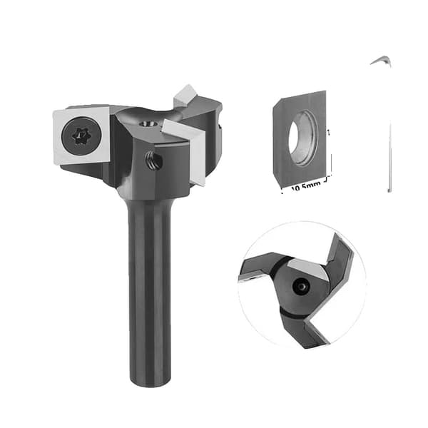 Ansigtfræser, Præcisionsskæring, Holdbart Materiale,IP3F-35-D8
