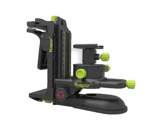 Laser nivåadapter, magnetisk bas, justerbar klämma,grön