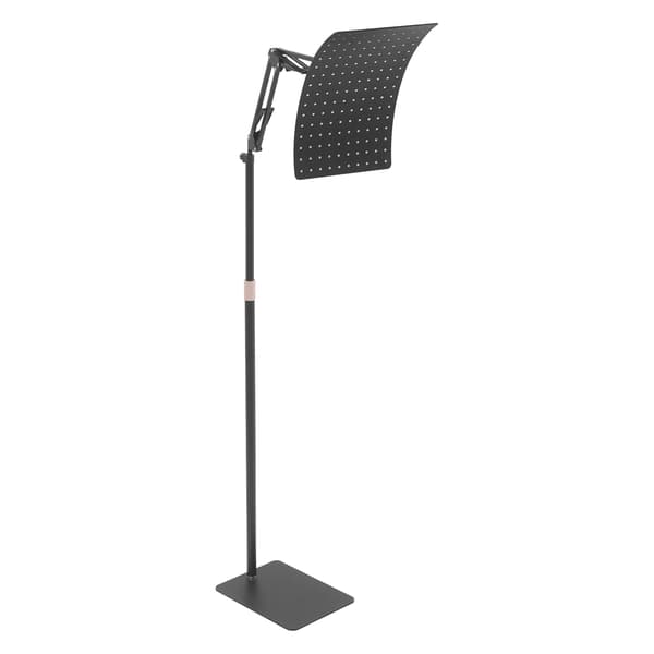 Rødt Lys Terapi Lampe, Infrarød Varmebehandling, Justerbar Stativ,Sort