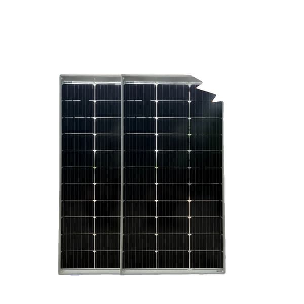 Solpanel, Dubbel-Sidig Teknik, Hög Effektivitet,Bifacial 100w 2st