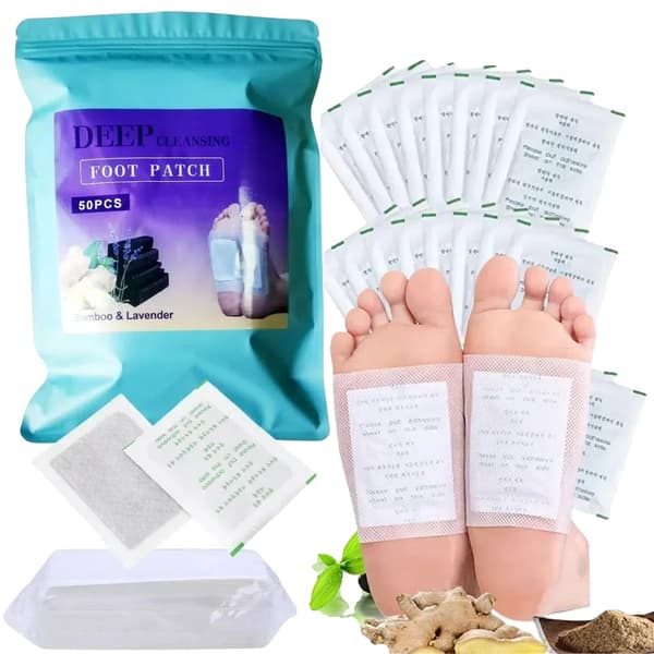 Fodplaster, Naturlige Ingredienser, Dyb Rensning,100pcs