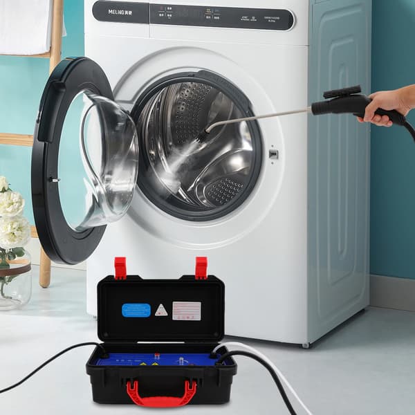 Ångtvätt, Högtryck, Mångsidig Tungt Utrustad,EU, svart, 220 V