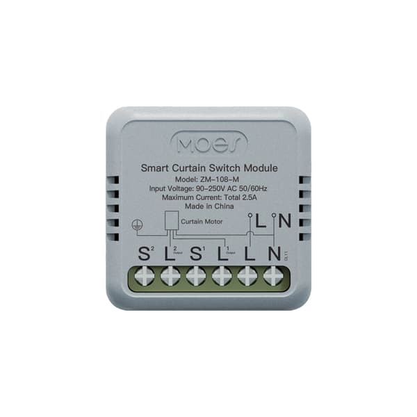 Smart Gardinswitchmodul, WiFi/ZigBee-anslutning, röststyrning,Zigbee-modul-a, 3 PCS