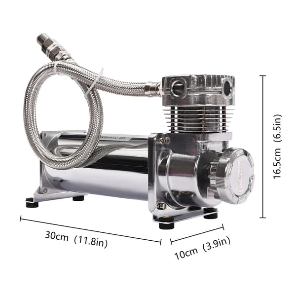 Luftkompressor Kit, Hög Prestanda, Universell Kompatibilitet,silver
