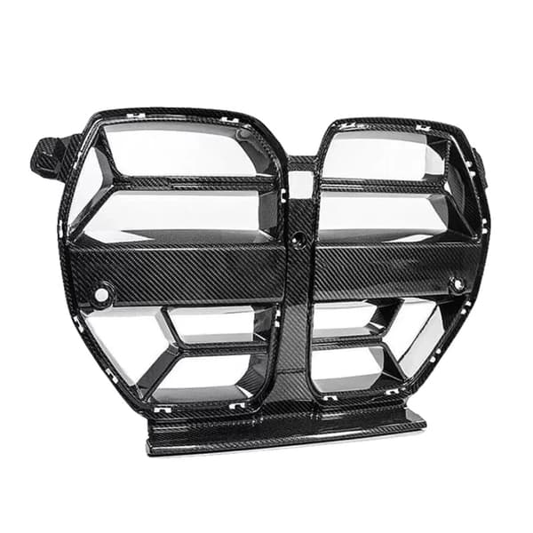 Framgrill, Kolfiber Material, Direkt Ersättning,svart
