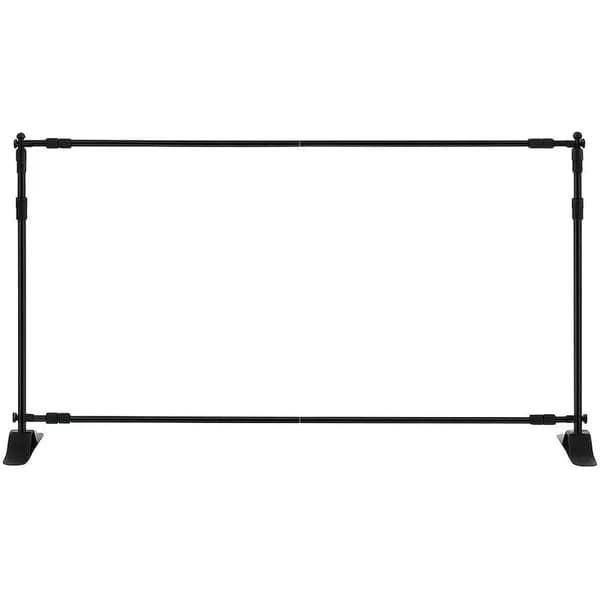 Bannerstand, Justerbar Display, Letvægtsdesign,sort