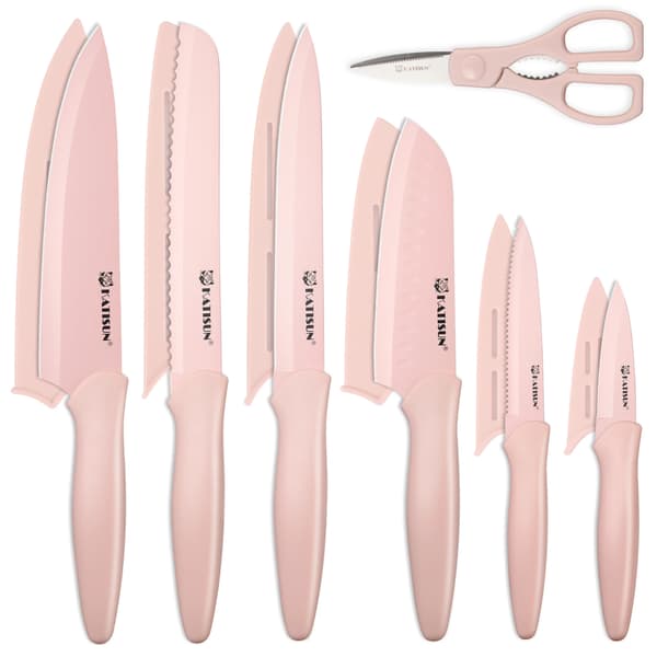 Knivset, Ergonomiskt Grepp, Hållbart Kolstål,HM2209T-C7P