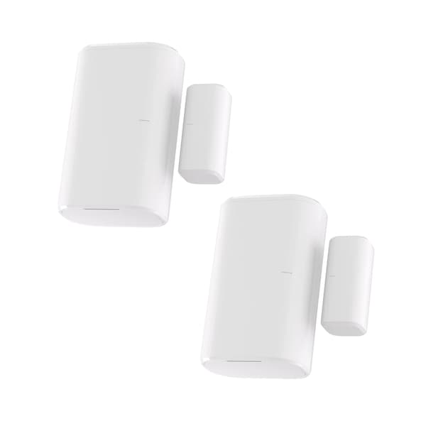 Dörrfönstersensor, Zigbee 3.0, Tamper Alert-funktion,SNZB-04P 2 Pack