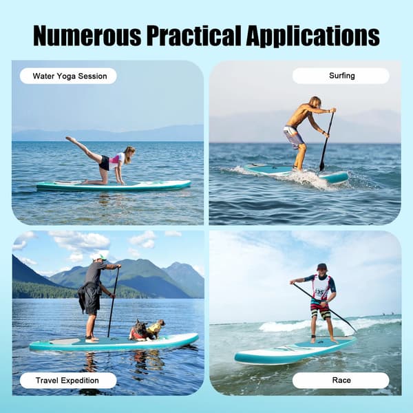 Stand-Up Paddle Board, Oppusteligt Design, Alsidige Vandaktiviteter,MULTI