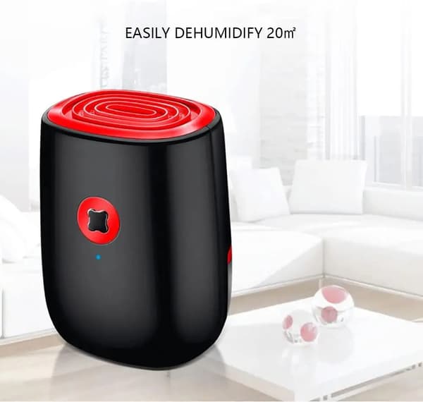 Affugter, Bærbar, Energi Effektiv,sort, 220V