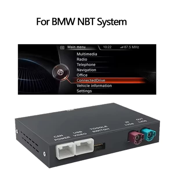 CarPlay Android Auto Dekoder, Trådløs Forbindelse, OEM Kompatibilitet,NBT System