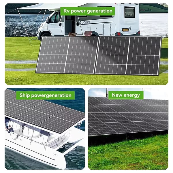 Solpanel, Hög Effektivitet, Hållbar Konstruktion,300W 1Pcs